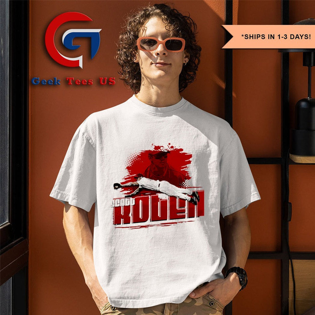 Scott Rolen Cincinnati Reds MLB diving catch shirt Unisex , , , Long Sleeve Tee