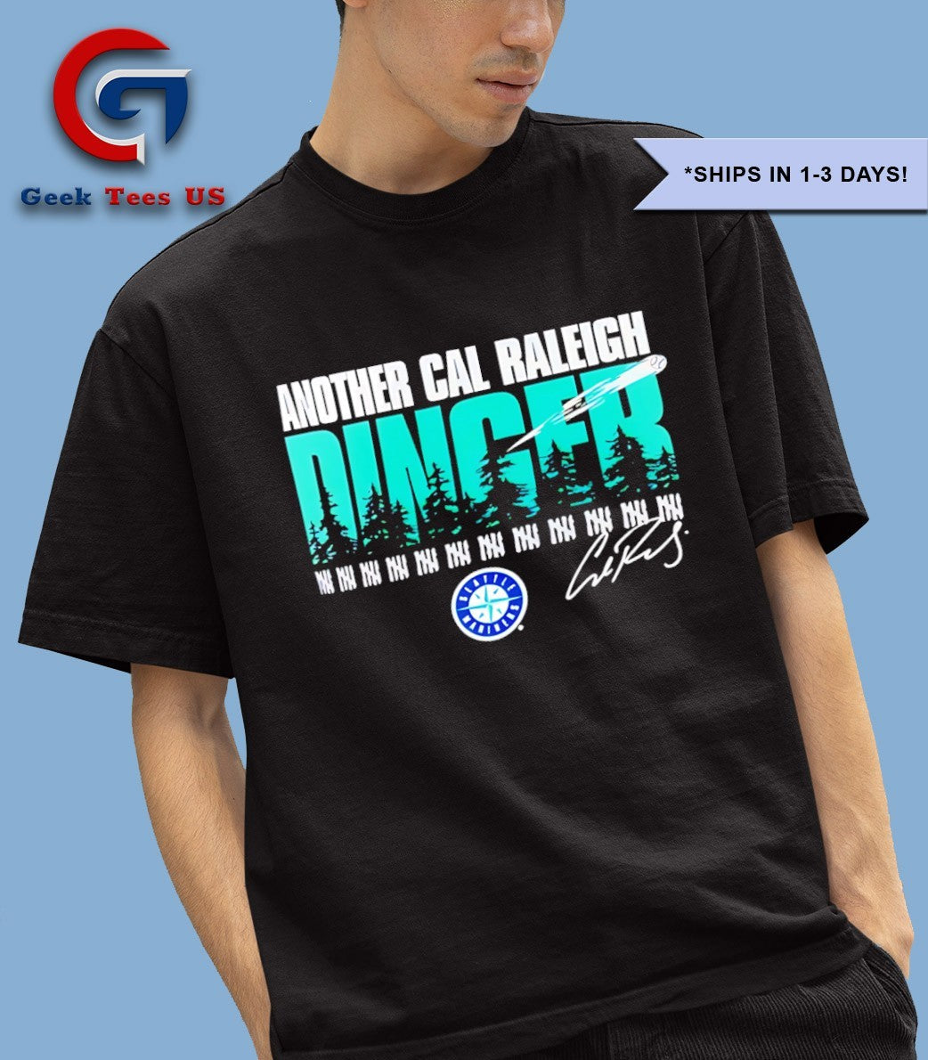 Seattle Mariners Another Cal Raleigh MLB Baseball signature shirt Unisex , , , Long Sleeve Tee