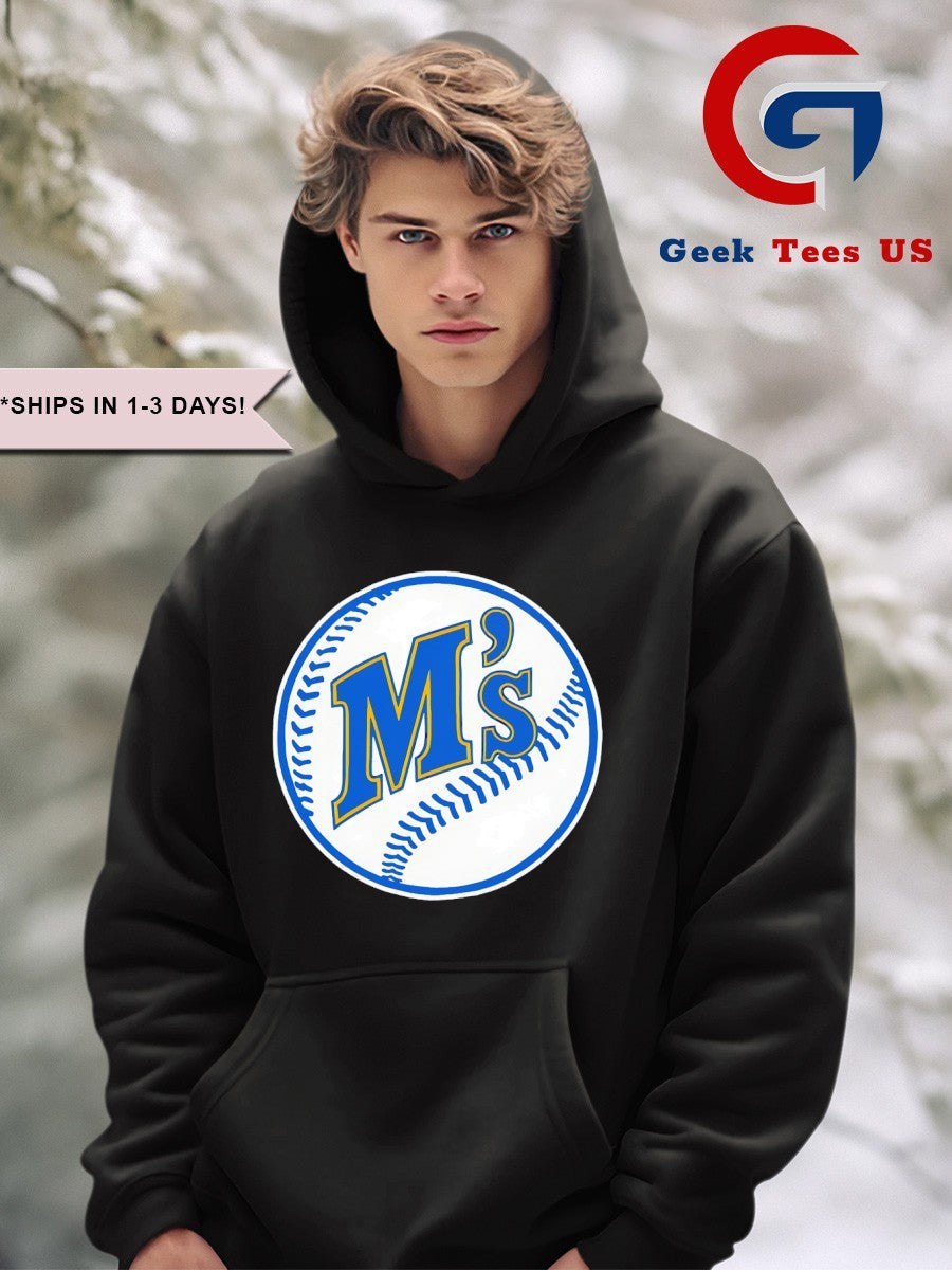 Seattle Mariners M’s baseball logo shirt Unisex , , , Long Sleeve Tee