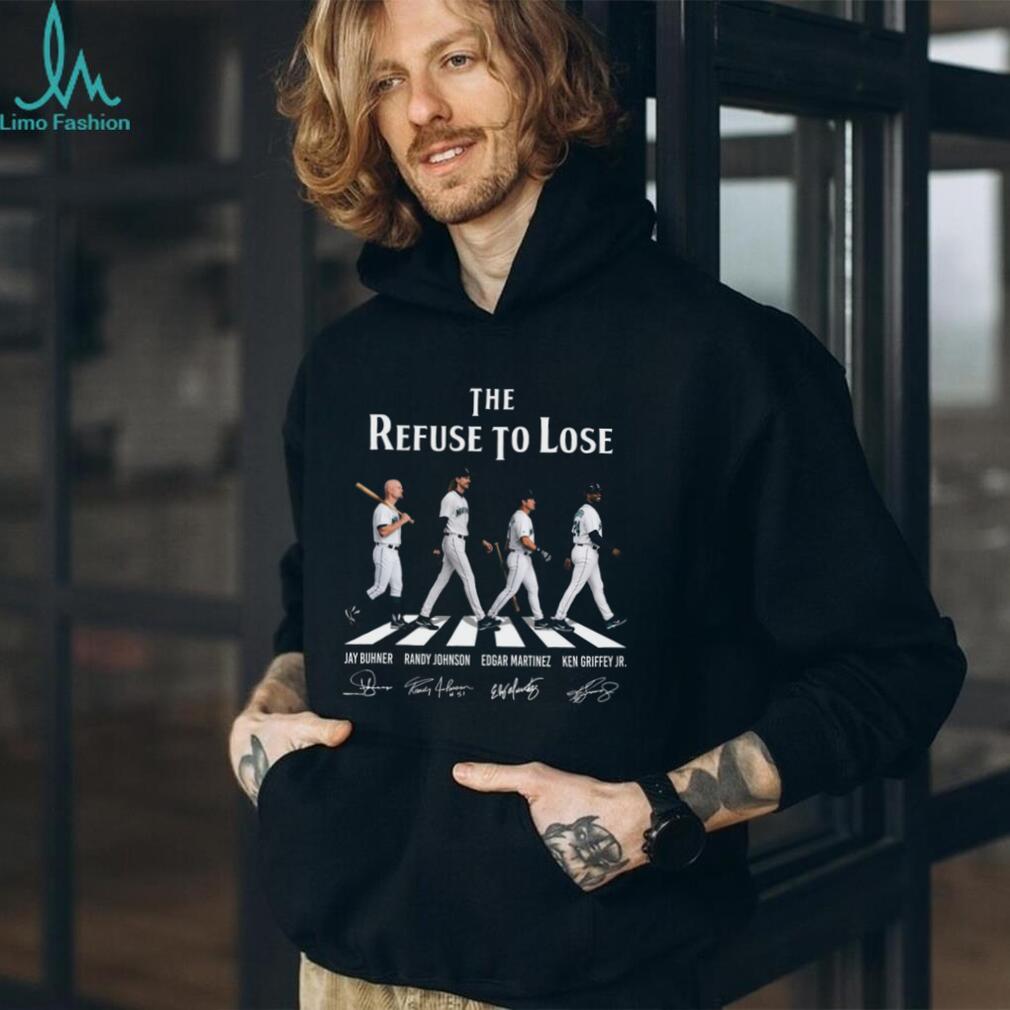 Seattle Mariners Refuse To Lose Baseball Team Iconic Stars Vintage Retro Fan Men Shirt