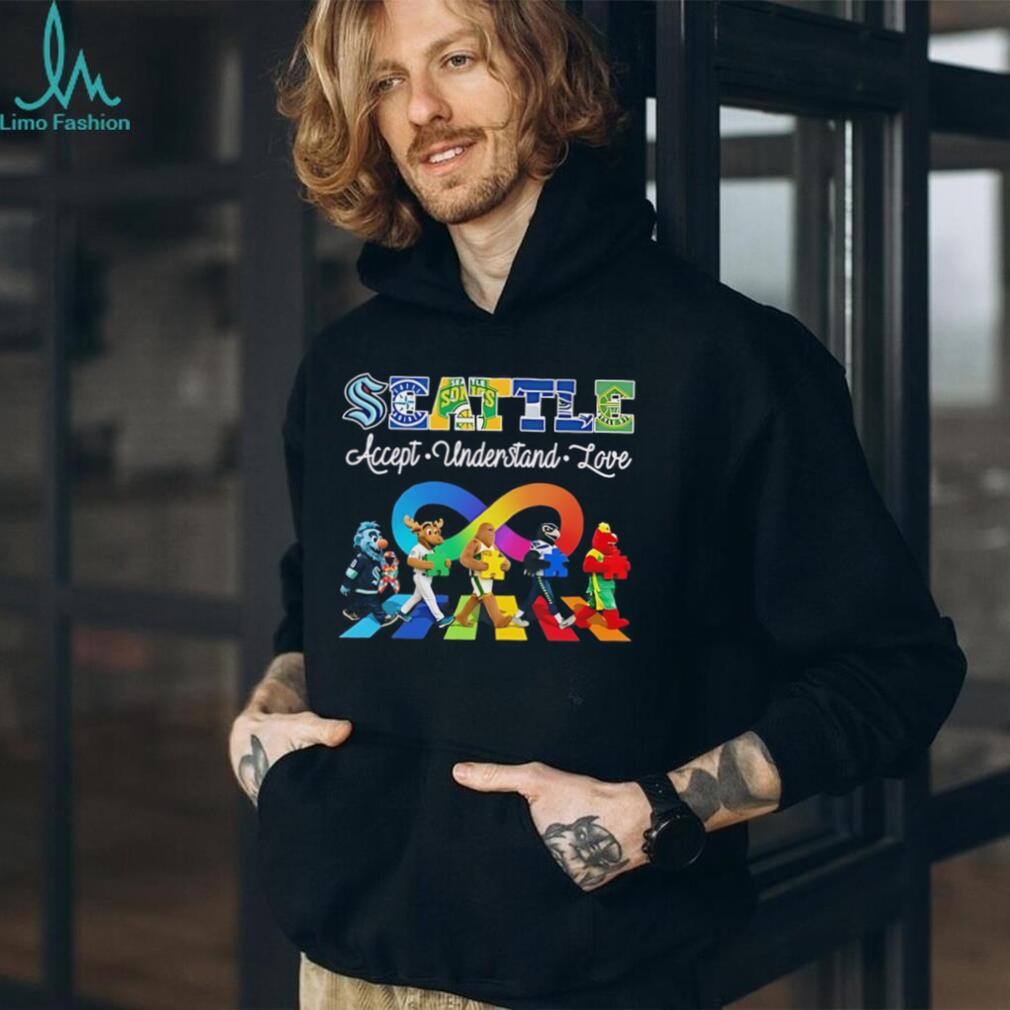 Seattle Sports accept understand love mascot shirt