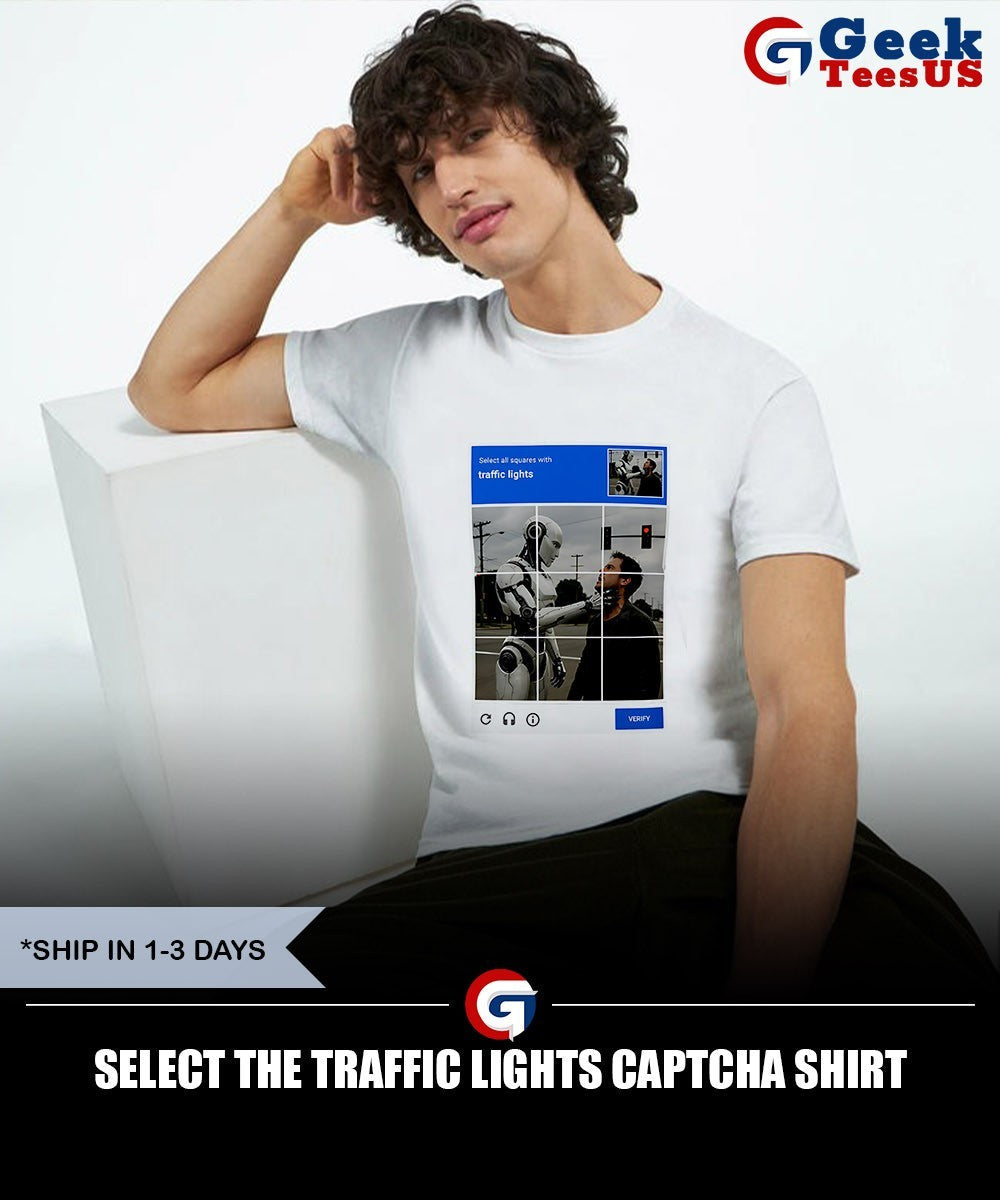 Select the traffic lights captcha shirt Unisex , , , Long Sleeve Tee
