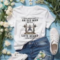 Senior Bodybuilder Heavy Squat Strength Training Shirt