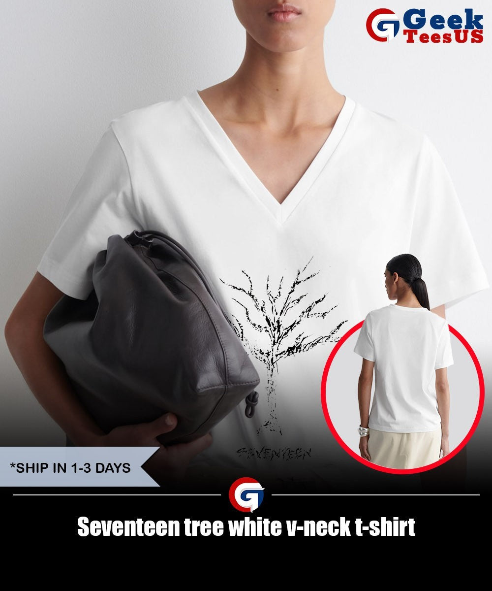 Seventeen tree white shirt Unisex , , , Long Sleeve Tee