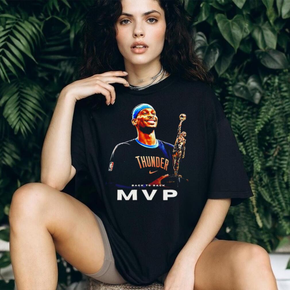 Shai Gilgeous Alexander Oklahoma City Thunder Mvp graphic shirt