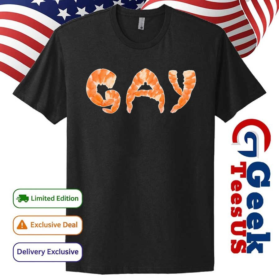 Shrimp Gay LGBT shirt Unisex , , , Long Sleeve Tee