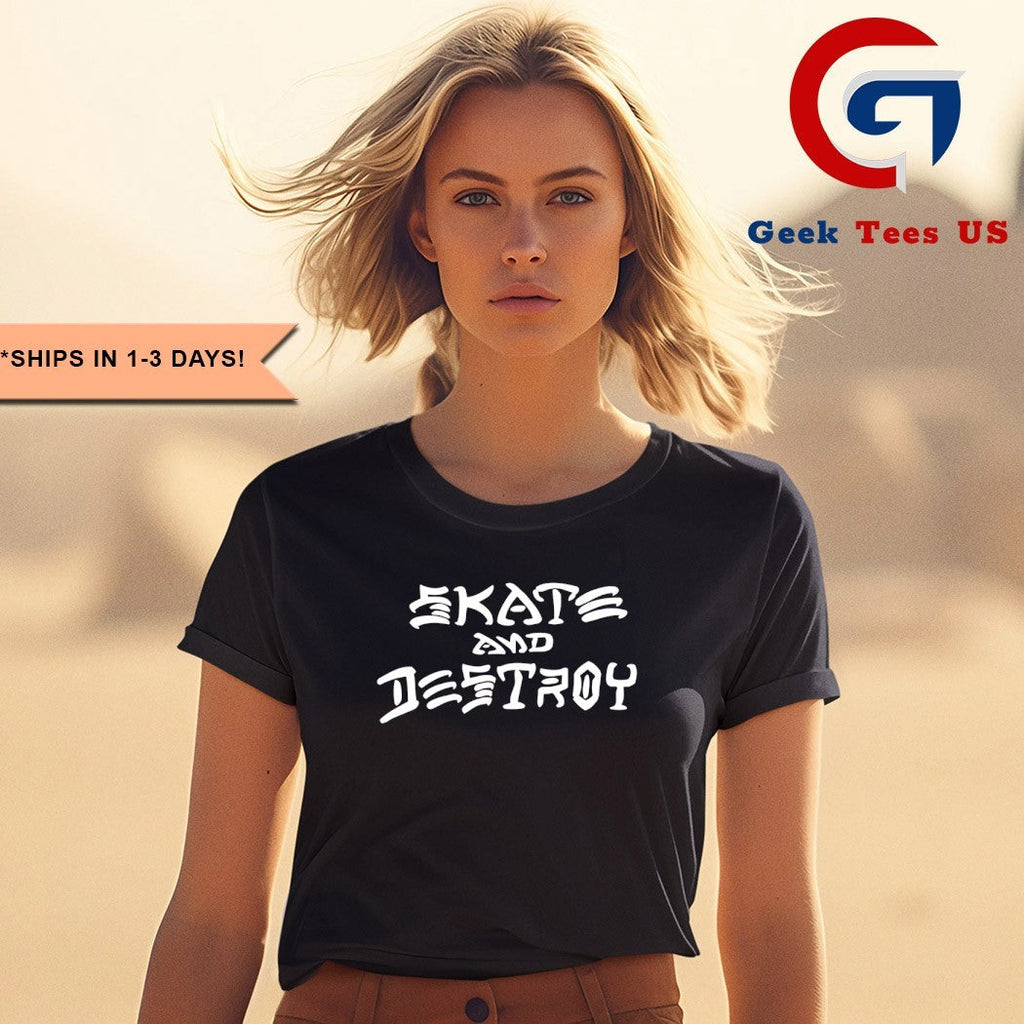 Skate and Destroy shirt Unisex , , , Long Sleeve Tee