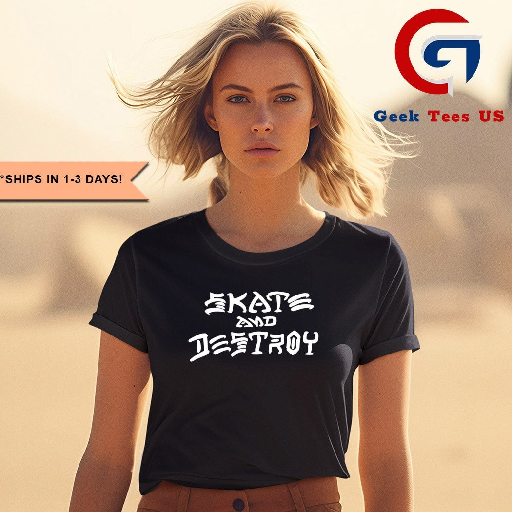 Skate and Destroy shirt Unisex , , , Long Sleeve Tee