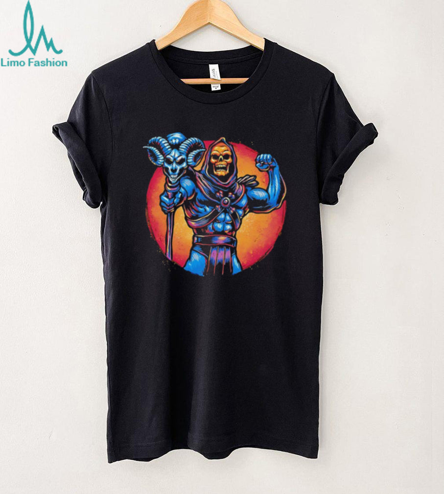 Skeletor Masters of the Universe Muscles Retro Villian T Shirt