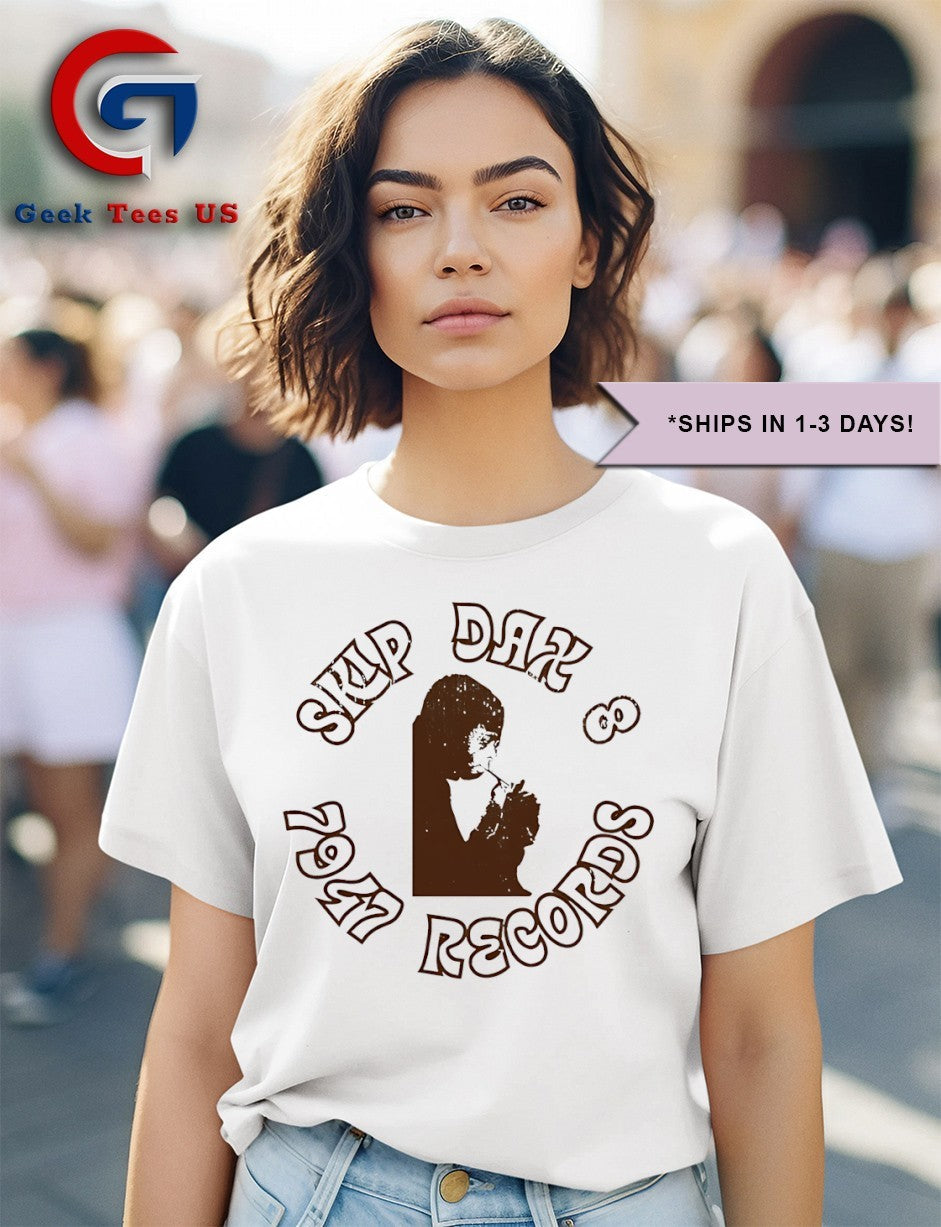 Skip da 8 7947 records shirt Unisex , , , Long Sleeve Tee