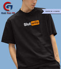 Slut Wife logo parody shirt Unisex , , , Long Sleeve Tee