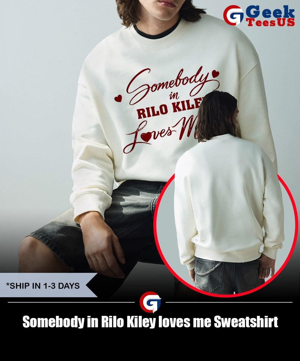 Somebody in Rilo Kiley loves me shirt Unisex , , , Long Sleeve Tee