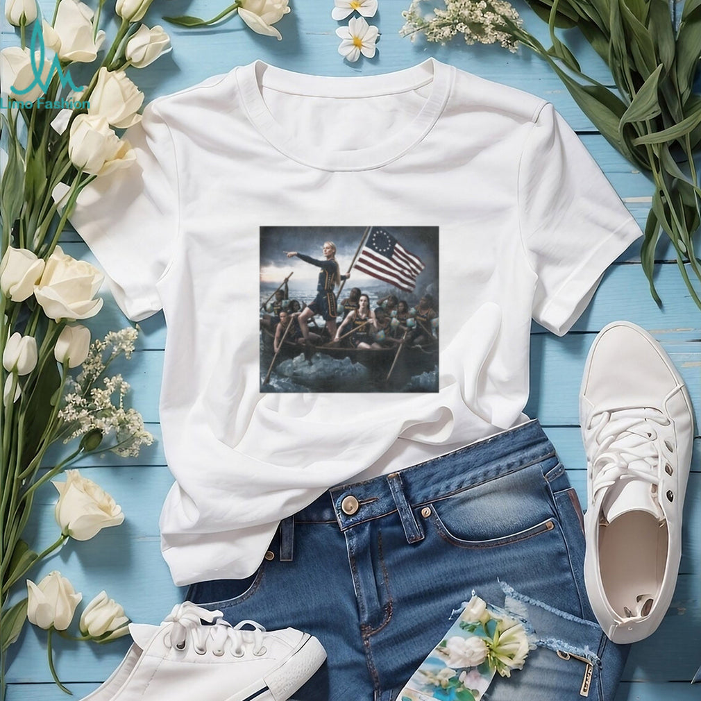 Sophie Cunningham Caitlin Clark Crossing The Delaware Indiana Fever Basketball shirt