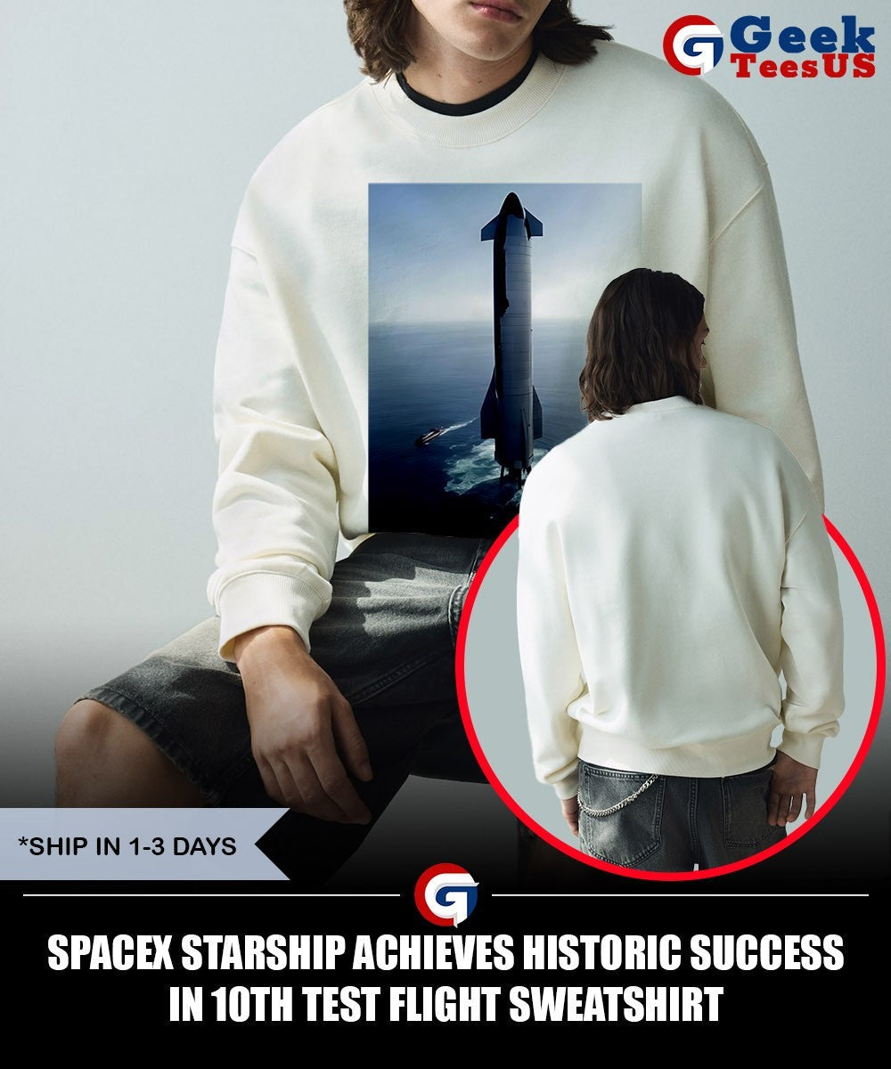 SpaceX Starship Achieves Historic Success in 10th Test Flight shirt Unisex , , , Long Sleeve Tee