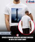 SpaceX Starship Achieves Historic Success in 10th Test Flight shirt Unisex , , , Long Sleeve Tee