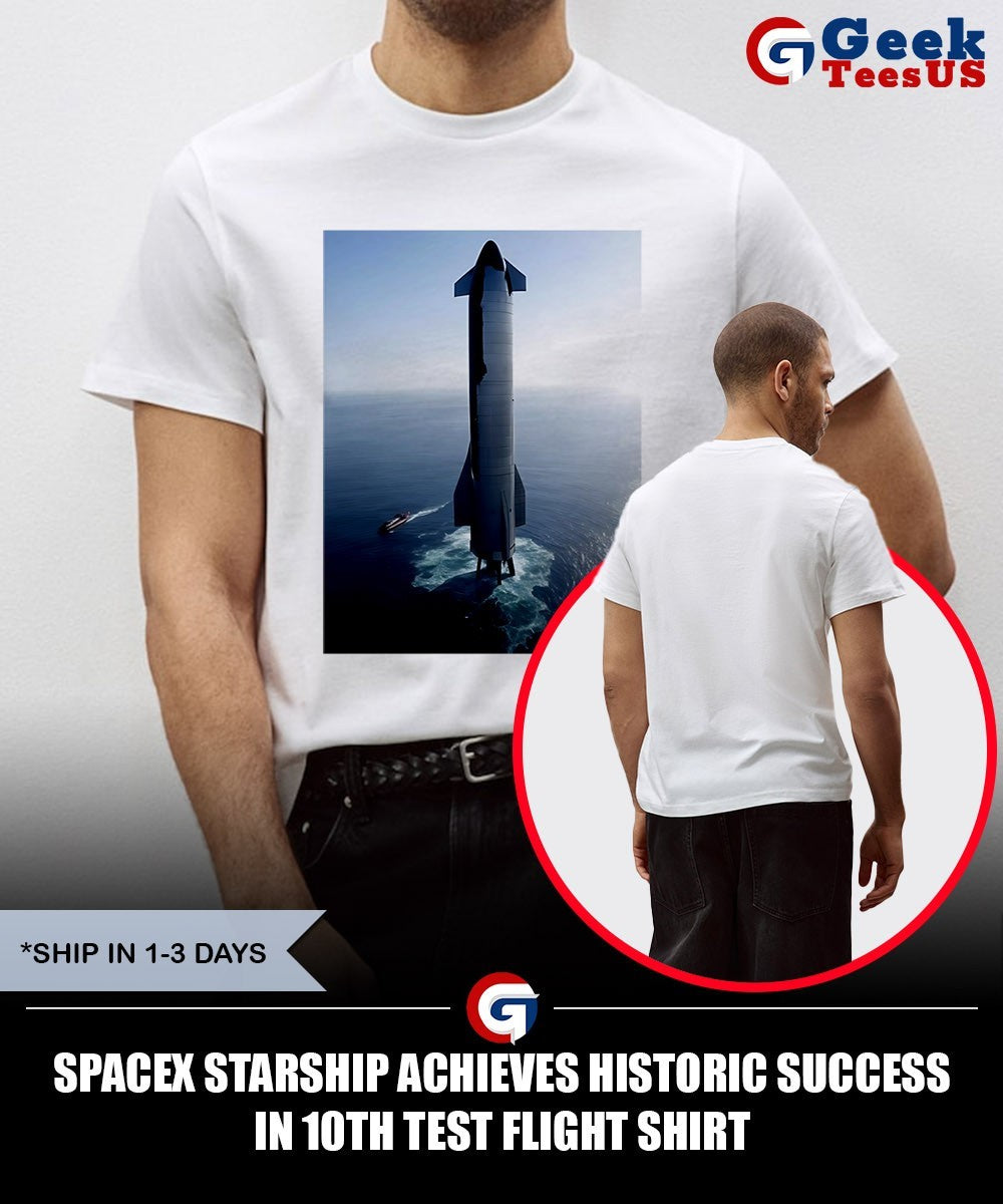 SpaceX Starship Achieves Historic Success in 10th Test Flight shirt Unisex , , , Long Sleeve Tee