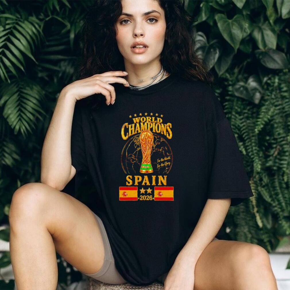Spain 2026 World Champions World Cup Shirt