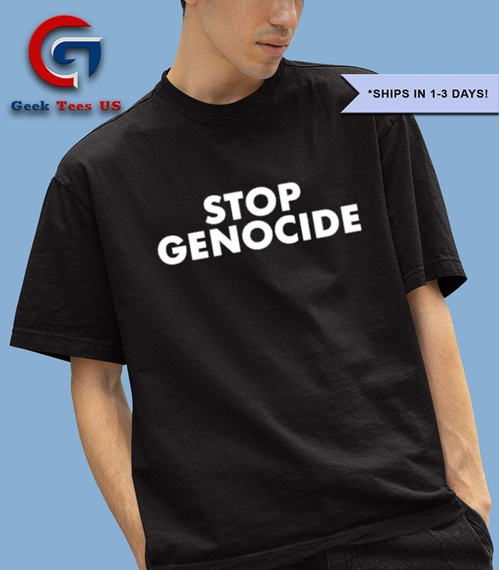 Stop genocide shirt Unisex , , , Long Sleeve Tee
