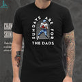 Sundays Are For The Dads Retro Football Quarterback T Shirt