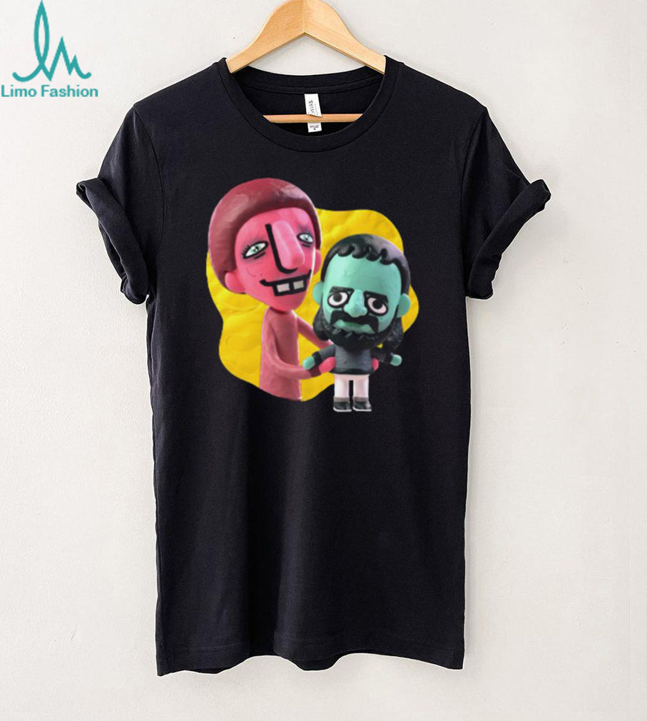 SuperMega Funny Cartoon Characters Graphic Unisex T Shirt