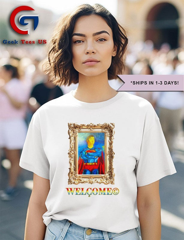 Superpunk superman welcome shirt Unisex , , , Long Sleeve Tee