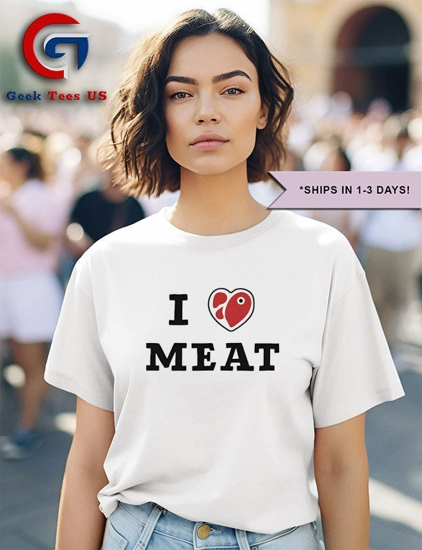 Tamara Ugolini I Love Meat shirt Unisex , , , Long Sleeve Tee