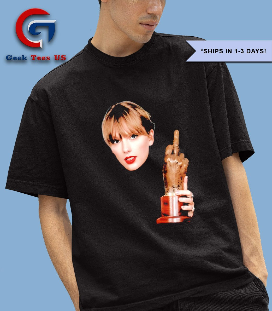 Taylor and middle finger hand shirt Unisex , , , Long Sleeve Tee