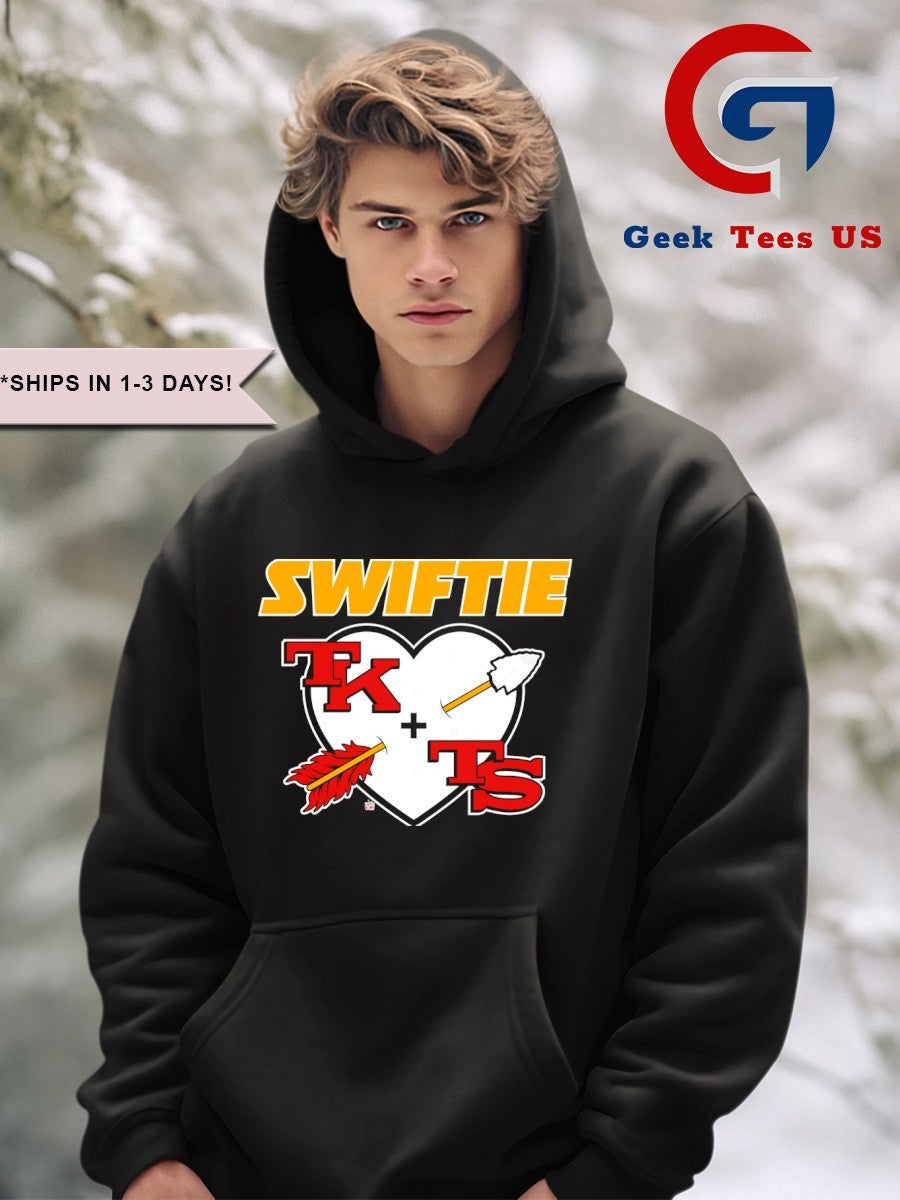 Taylor plus Travis Kelce Swiftie shirt Unisex , , , Long Sleeve Tee