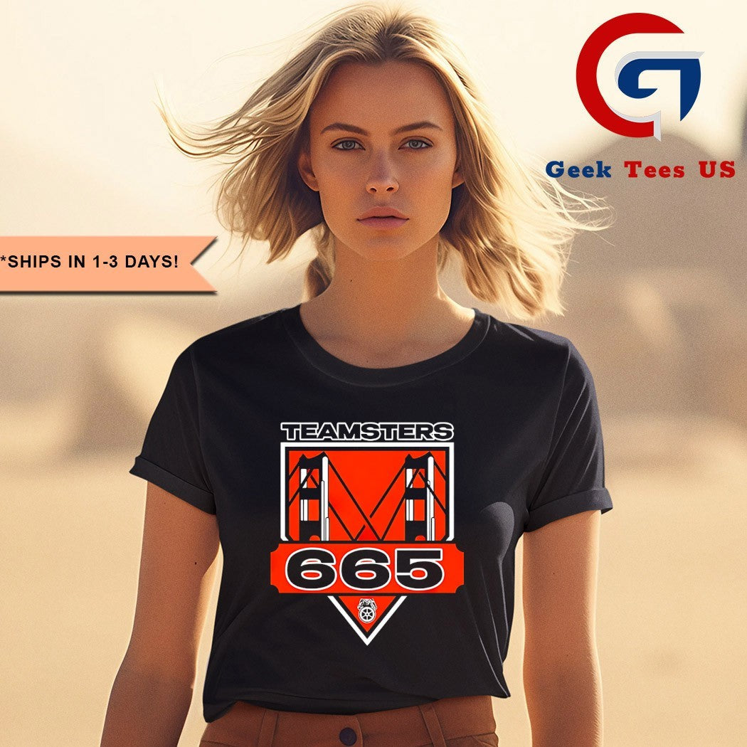 Teamsters Local 665 San Francisco Bridge shirt Unisex , , , Long Sleeve Tee