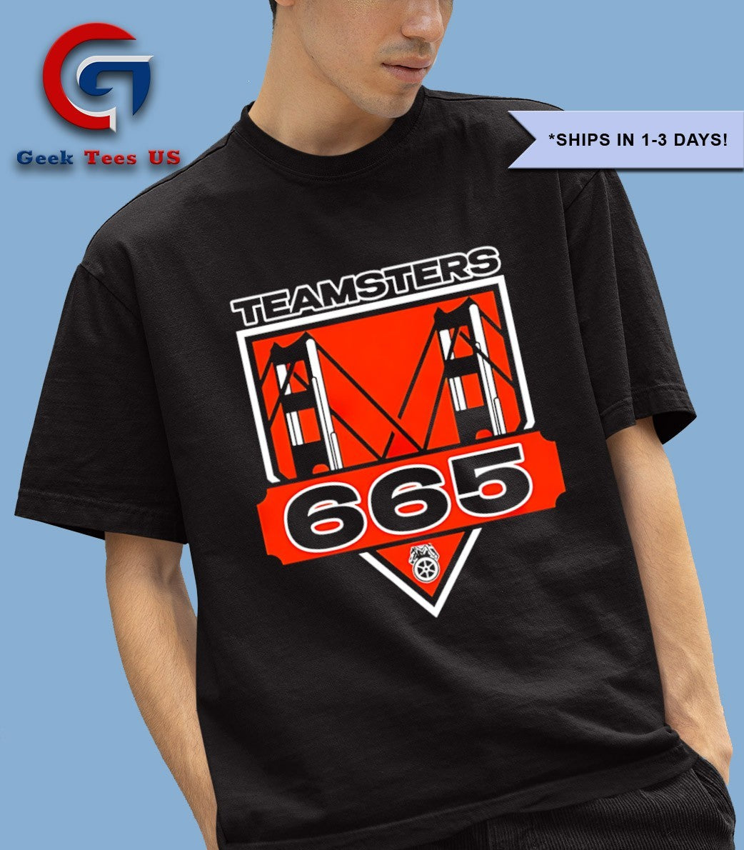 Teamsters Local 665 San Francisco Bridge shirt Unisex , , , Long Sleeve Tee