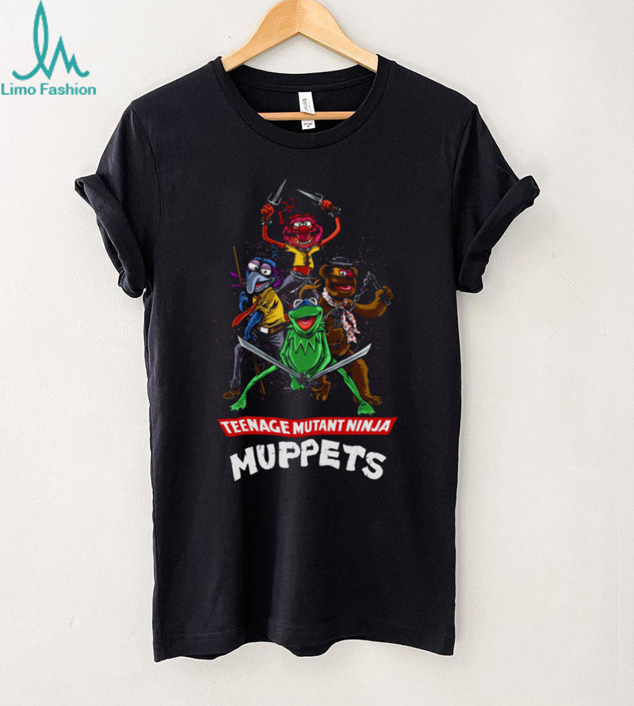 Teenage Mutant Ninja Muppets Character Costume Graphic T Shirt
