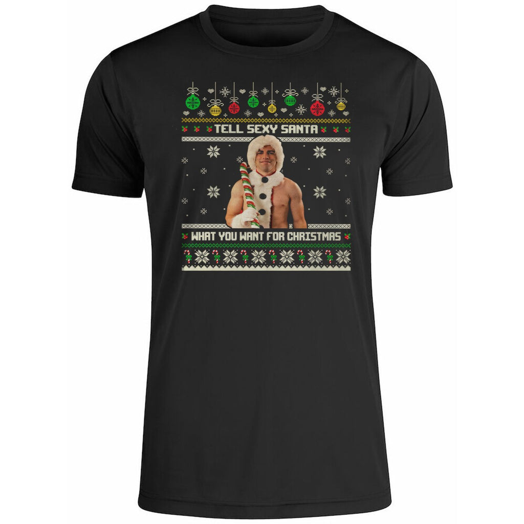 Tell Sexy Santa What You Want For Christmas 2025 Shirt