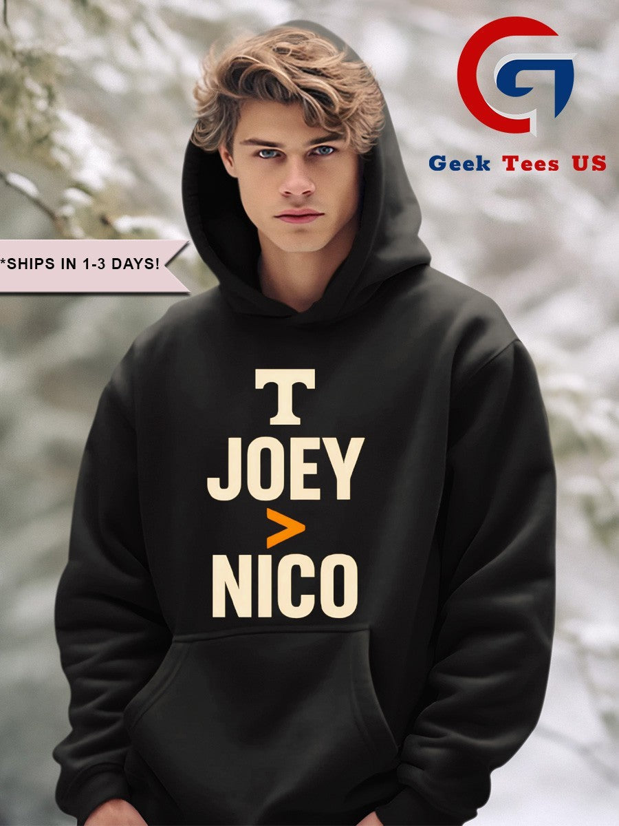 Tennessee Joey better than Nico shirt Unisex , , , Long Sleeve Tee