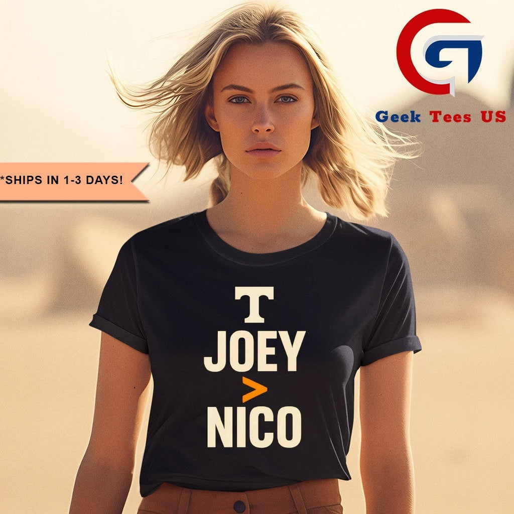 Tennessee Joey better than Nico shirt Unisex , , , Long Sleeve Tee