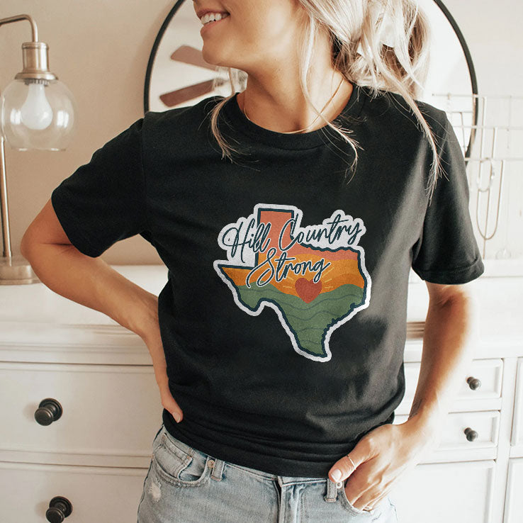 Texas Hill Country Strong T Shirt