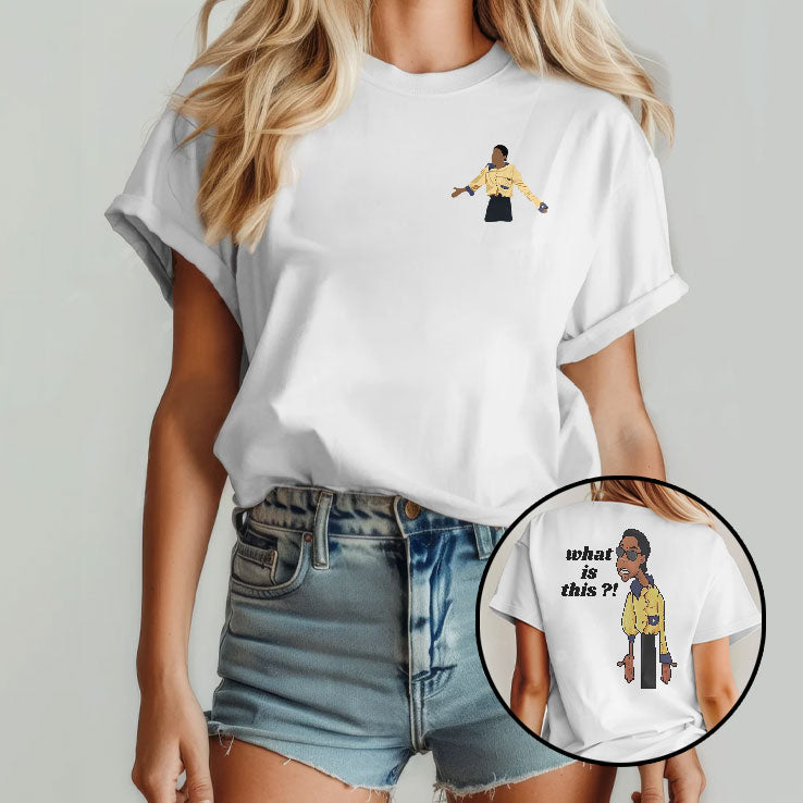 The Cosby Show Malcolm Jamal Warner Gordon Gartrell What Is This T Shirt