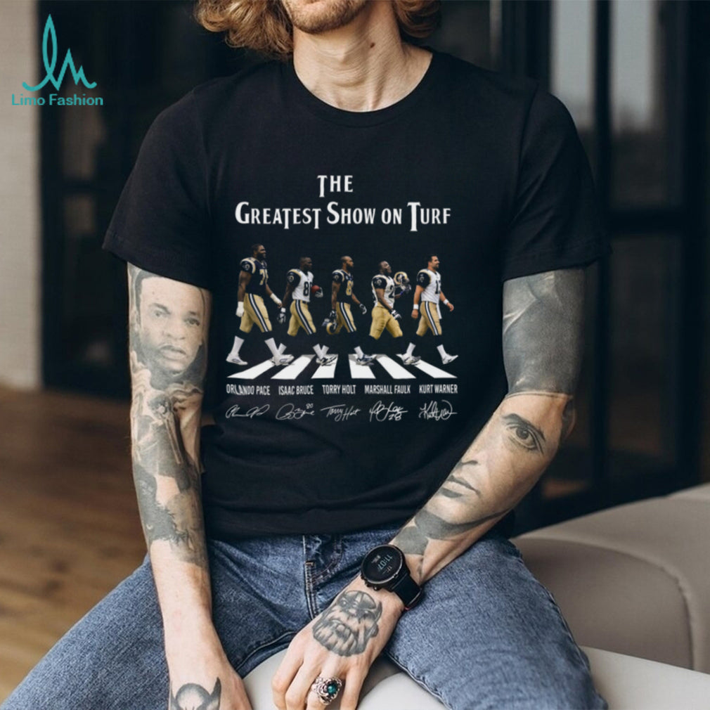 The Greatest Show On Turf St. Louis Rams Vintage Retro Fans Unisex Shirt