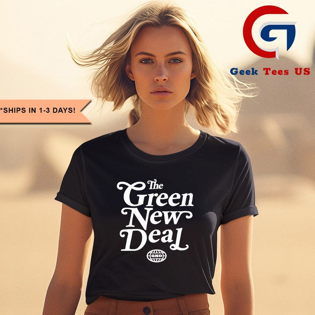 The Green New Deal Unisex , , , Long Sleeve Tee