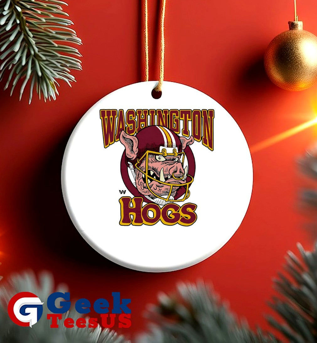 The Hogs Washington Commanders mascot shirt Unisex , , , Long Sleeve Tee