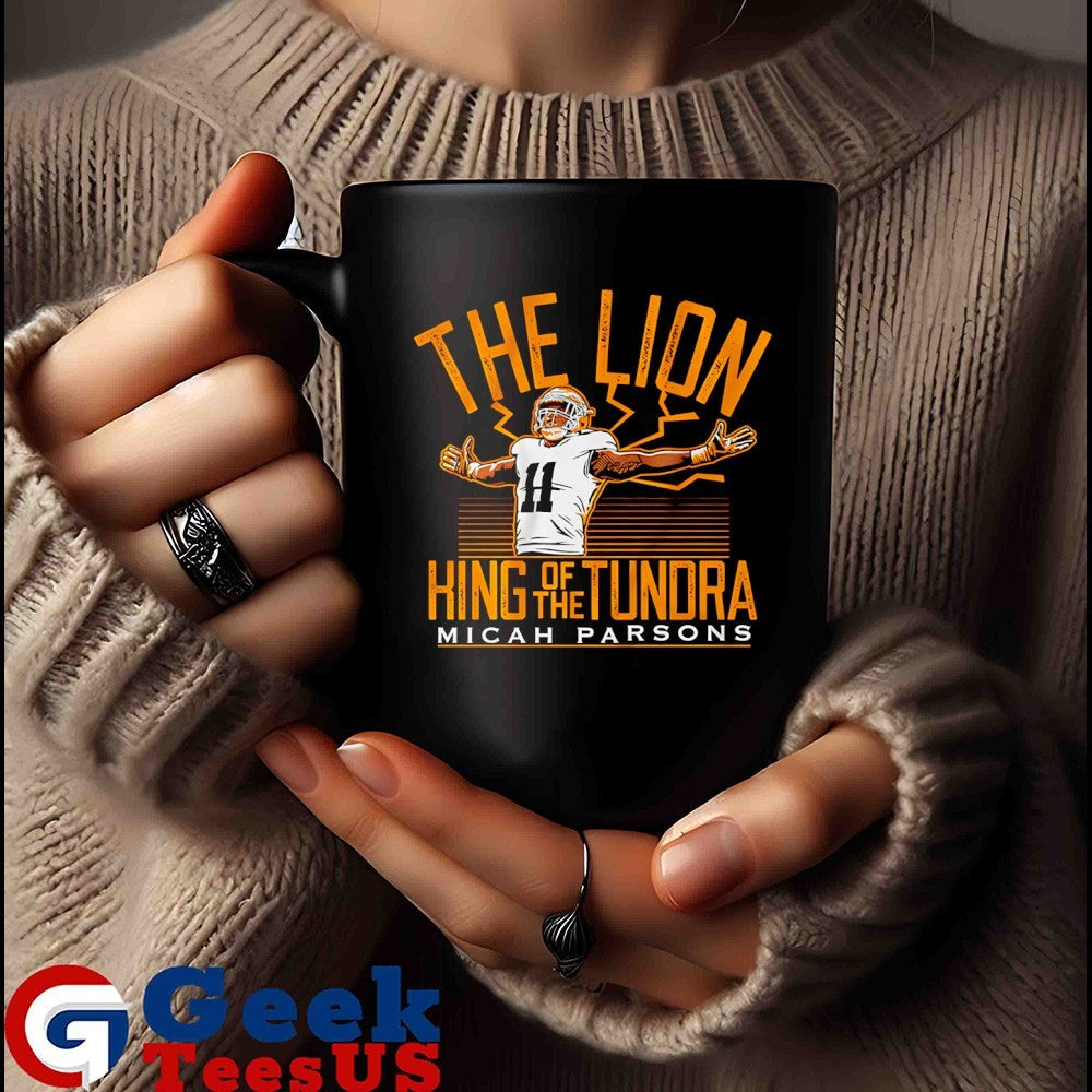 The Lion Micah Parsons King of the Tundra Green Bay Packers football signature shirt Unisex , , , Long Sleeve Tee