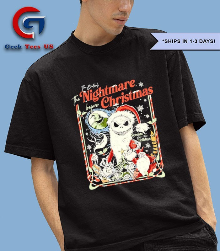 The Nightmare before Christmas vintage shirt Unisex , , , Long Sleeve Tee