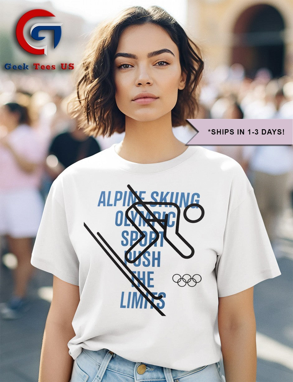 The Olympic Collection Alpine Skiing 2025 shirt Unisex , , , Long Sleeve Tee
