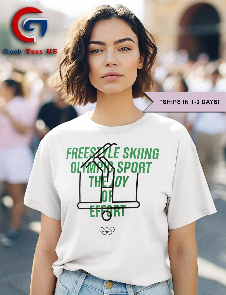 The Olympic Collection Freestyle Skiing 2025 shirt Unisex , , , Long Sleeve Tee