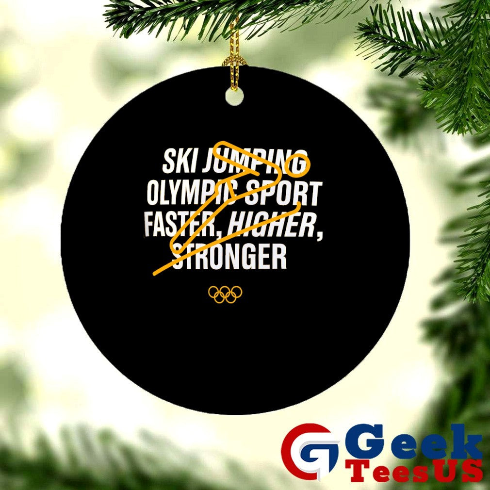 The Olympic Collection Ski Jumping 2025 shirt Unisex , , , Long Sleeve Tee