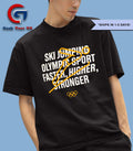 The Olympic Collection Ski Jumping 2025 shirt Unisex , , , Long Sleeve Tee