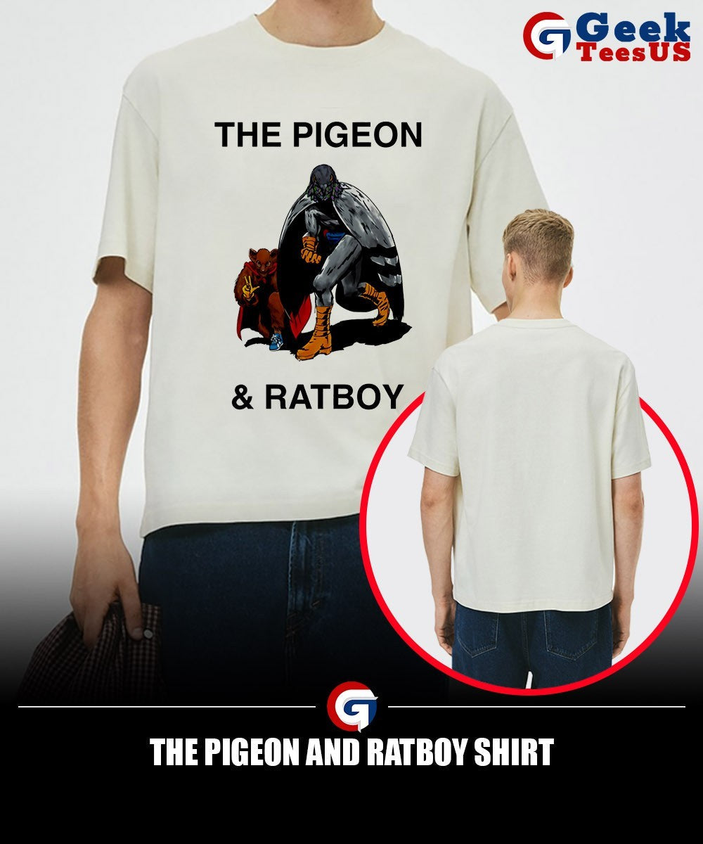 The Pigeon and Ratboy shirt Unisex , , , Long Sleeve Tee
