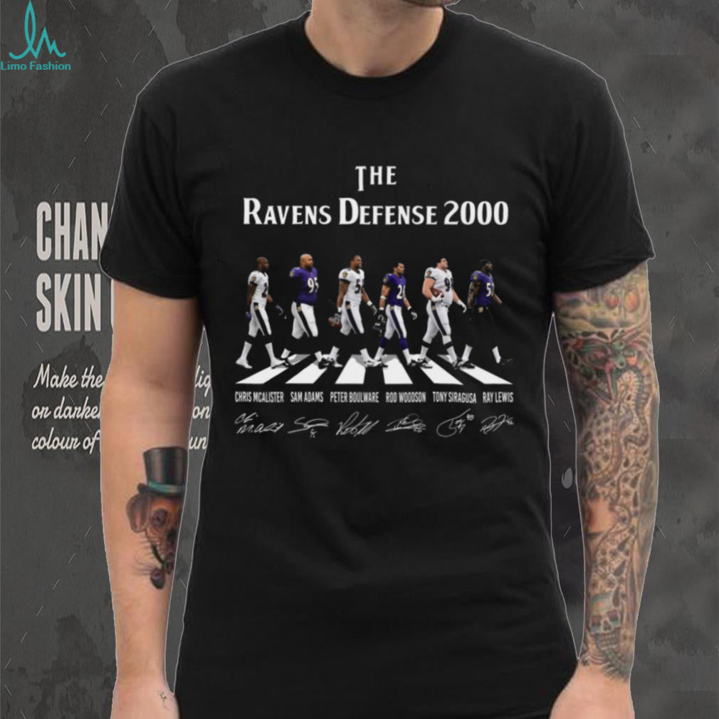 The Ravens Defense 2000 Baltimore Football Retro Vintage Fans Unisex Shirt
