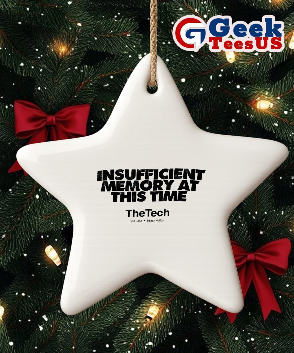 The Tech Insufficient memory at this time Ornament Unisex , , , Long Sleeve Tee