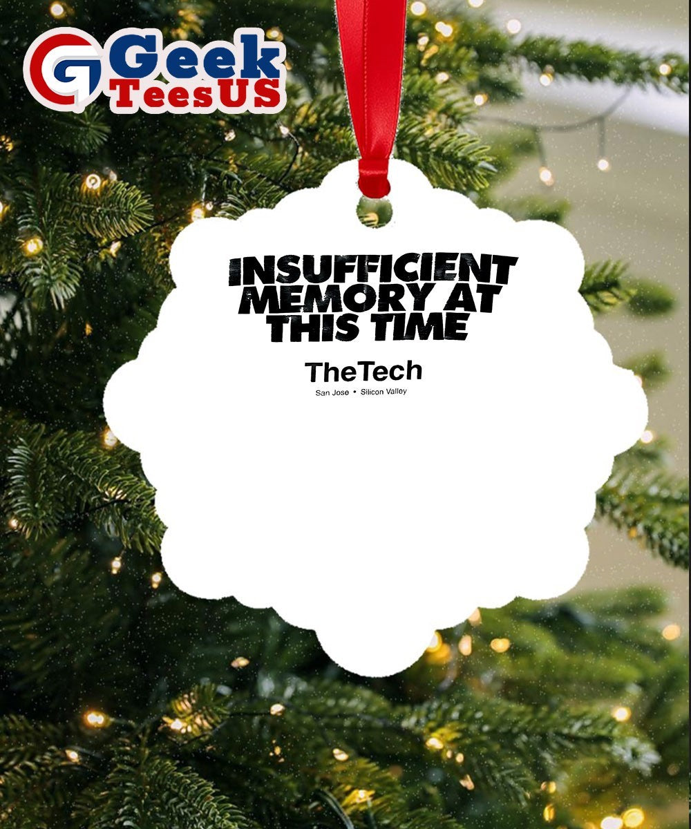 The Tech Insufficient memory at this time Ornament Unisex , , , Long Sleeve Tee