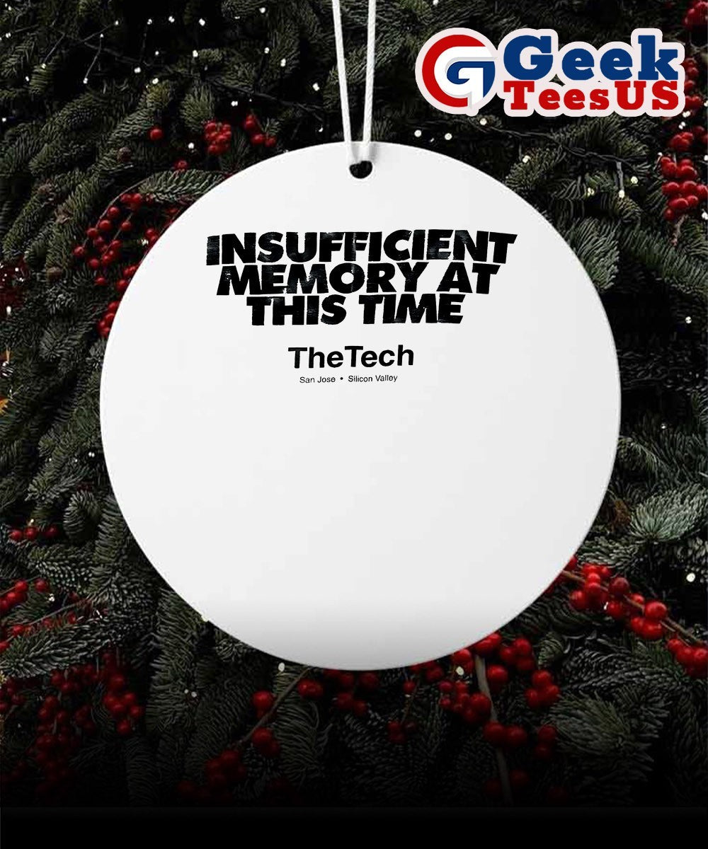The Tech Insufficient memory at this time Ornament Unisex , , , Long Sleeve Tee